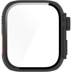 GS Milanska zapestnica + ovitek 2 v 1 + kaljeno steklo za Huawei Watch Fit 3, črna