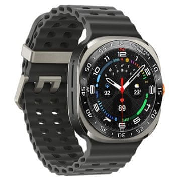 GS Ovitek z obročem za Samsung Galaxy Watch Ultra 2 / 1, črn