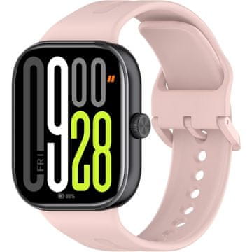 GS Silikonski pašček za Xiaomi Redmi Watch 5, roza