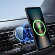 GS Ovitek za Sony Xperia 1 VI, usnjen hibridni MagSafe, zelen