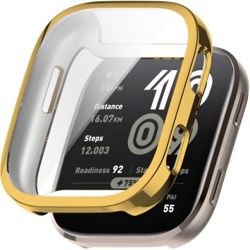 GS Fleksibilen TPU ovitek za Amazfit Bip 6 - popolna zaščita in eleganten videz - zlat