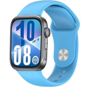 GS Silikonski pašček za Huawei Watch Fit 4 / 4 Pro / 3, moder