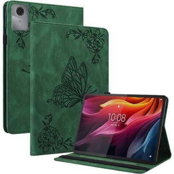 GS Ovitek za Lenovo Idea Tab 11" / Tab K11 11" (2. gen.), Butterfly, zelen