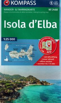 Elba 1:25.000. Turistični zemljevid 2468. Izdaja 2025.
