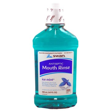 Ustna vodica, , ledena meta, za vsakodnevno uporabo ali za izpiranje ust, 500 ml