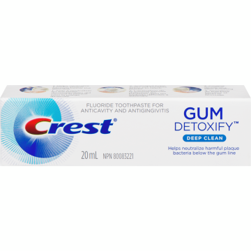 Zobna pasta 3D Gum Detoxify za gingivitis, umikanje dlesni in parodontitis, tuba 20 ml