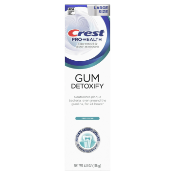 Zobna pasta 3D Gum Detoxify, globinsko čiščenje, za gingivitis, tuba 136 g