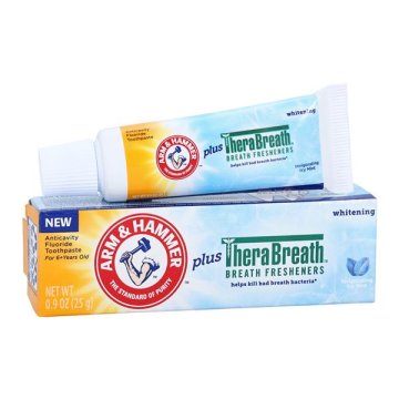 Arm&Hammer Zobna pasta, Arm & Hammer, TheraBreath Kids, beljenje, svež dah, 25 g