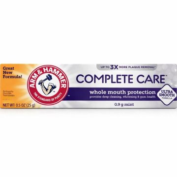 Arm&Hammer Zobna pasta, Arm & Hammer, popolna nega, beljenje, dnevna zaščita, potovalna velikost 25 g