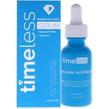 éS Serum za obraz, brezčasen, formula za sijaj, posvetlitev, gladilna tekstura, 28 g