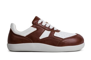 Ahinsa shoes Pánské tenis Yuva Comfort bílo-hnědé 45