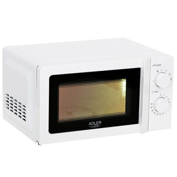 Adler | AD 6205 | Mikrovalovna pečica | Prostostoječa | 700 W | Bela