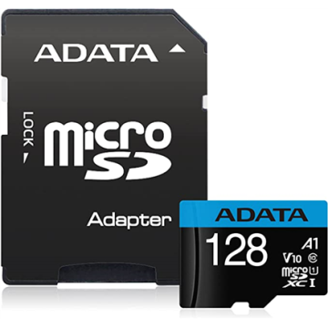 A-Data | Pomnilniška kartica microSDXC/SDHC UHS-I | Premier | 128 GB | microSDHC/SDXC | Flash pomnilnik razreda 10