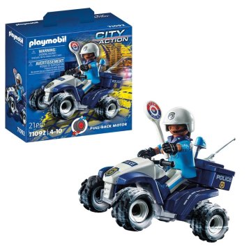 Playmobil 71092 Policijski štirikolesnik MESTNA AKCIJA