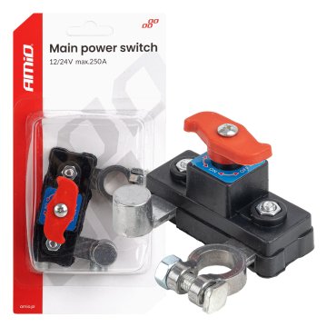 AMIO Glavno stikalo za akumulator 12V 24V 250A -04831