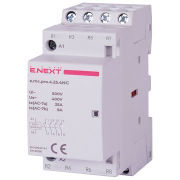 NEX Modularni kontaktor PRO p005224 4P 25A 4NC 230V AC