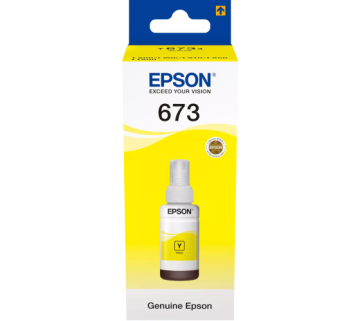 Epson 673Y (C13T67344A) steklenička s črnilom, rumena