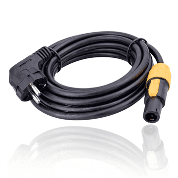 EVOLIGHTS POWERCON TRUE1 IN 2M napajalni kabel za razsvetljavo ozvočenja 3x2,0 mm² tip F Schuko vtič