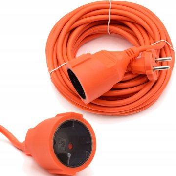 GEKO Vrtni podaljšek, konstrukcijski tip, električni, 10 m, 1 vtičnica,