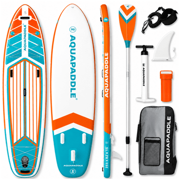 SUP deska AquaPaddle 355x82x15 cm veslo s črpalko, nahrbtnik 200 kg