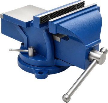 Kraft&Dele Rotacijski primež 200 mm 21 kg z nakovalom KD1104