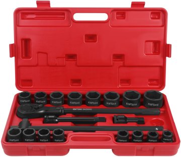 Kraft&Dele Raglja + podaljški + udarni nastavki 3/4"" 21 kosov KD11868