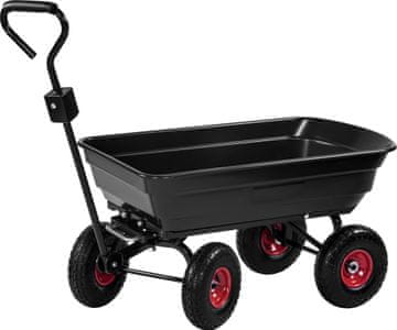 Kraft&Dele VRTNI TRANSPORTNI VOZIČEK 75L 300KG KD3127