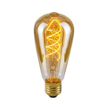 LED žarnica E27 4W topla retro Edisonova žarnica Italux LDS-ST64-SA ST64