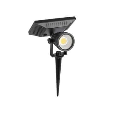 V-TAC 2W IP65 VT-6661 LED vrtni reflektor s solarnim vložkom