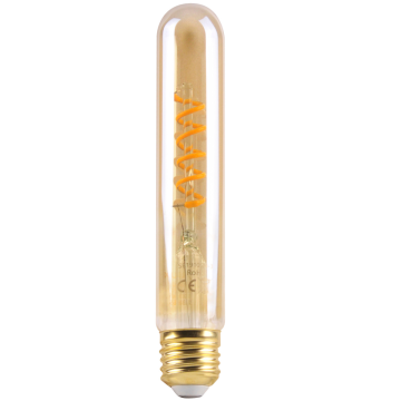 Dekorativna LED žarnica z žarilno nitko T30 E27 4W 3000K VintageAmber 313065 Polux