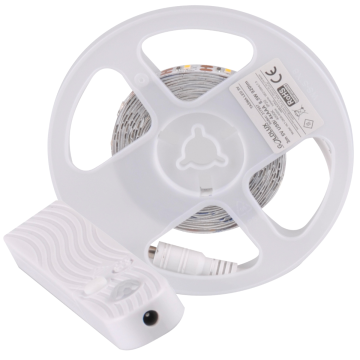 Baterijski LED trak 3m s PIR senzorjem 4000K IP20 + USB vhod 317957 Polux