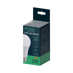V-TAC LED žarnica 17W A65 E27 nevtralna barva 1710lm 214457 V-TAC