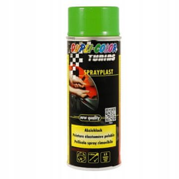 DUPLI COLOR Motip tekoča guma v spreju za folijo Sprayplast 400ml zelena