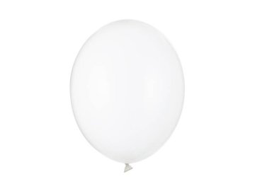 PartyDeco Močni lateks baloni, prozorni, kristalno čisti, 30 cm, 100 kosov.