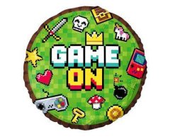 GoDan Folija balon z motivom igre Pixels, 45 cm