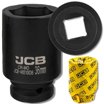 JCB GLOBOKI UDARNI NASTAVEK 3/4" Cr-Mo 6-kraki 36 mm