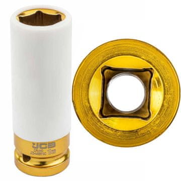 JCB 1/2" udarni nastavek za 19 mm aluminijasta platišča, dolg, 6-kraki