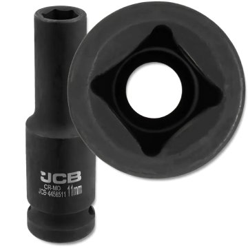 JCB GLOBOKI UDARNI KLJUČ 1/2" Cr-Mo 6-kraki 11 mm NASADNI KLJUČ