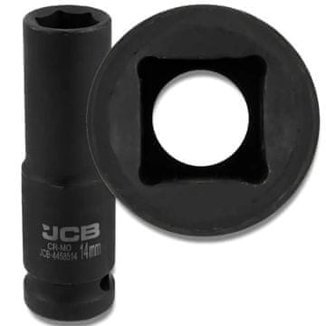 JCB GLOBOKI UDARNI KLJUČ 1/2" Cr-Mo 6-kraki 14 mm NASADNI KLJUČ