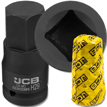 JCB udarni nastavek za nastavke 3/4" 29 mm 6-kraki Cr-Mo nastavek
