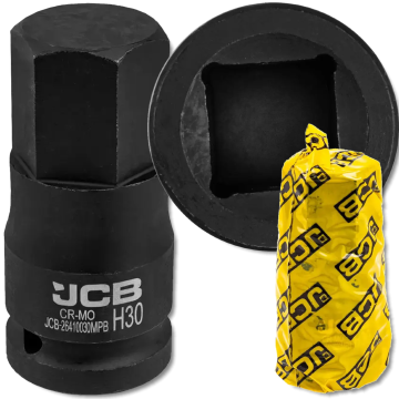 JCB udarni nastavek za nastavke 3/4" 30 mm 6-kraki Cr-Mo nastavek