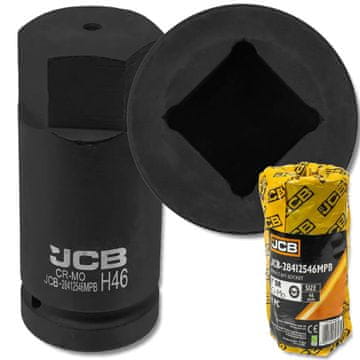 JCB udarni nastavek za nastavke 1" 46 mm 6-kraki Cr-Mo nastavek