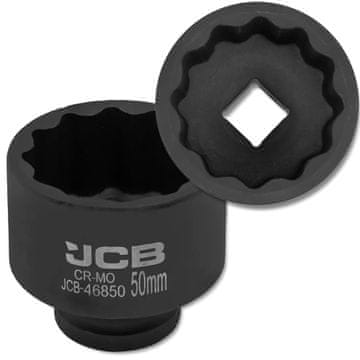JCB udarni nasadni ključ 3/4" 50 mm 12-kraki Cr-Mo