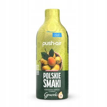 DAFI PushAir vodni koncentrat 500 ml naravni sirup z okusom hruške
