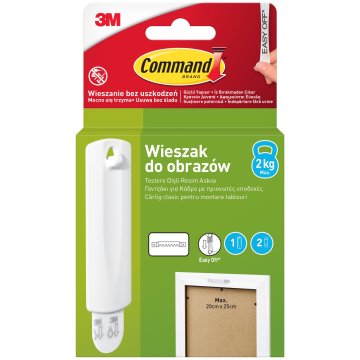 3M Obešalnik za slike Command s kavljem do 2 kg