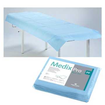 BE Rjuhe za enkratno uporabo 77 cm x 210 cm modre folije 54 g MedixPro 5 kosov