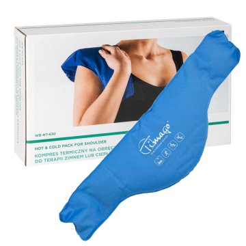 Timago Gel obkladek za ramo z vročo in hladno tekočino 19 cm x 54 cm - 1 kos.
