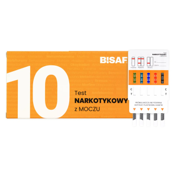Test drog v urinu za 10 snovi za profesionalce 1 kos