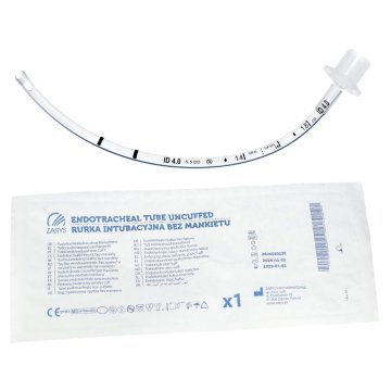 ZARYS Endotrahealna cev brez manšete 4,0 mm 1 kos.
