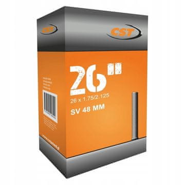 CST Zračnica MTB kolesa 26 x 1.75/2.125 AV 48 47/53-559 SV